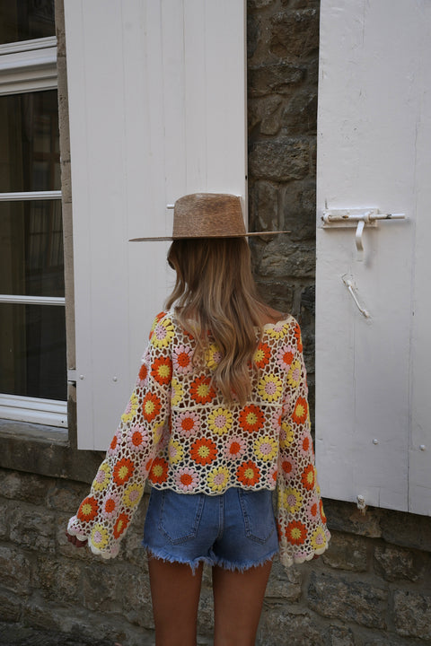 Zila coloré - Blouse crochet