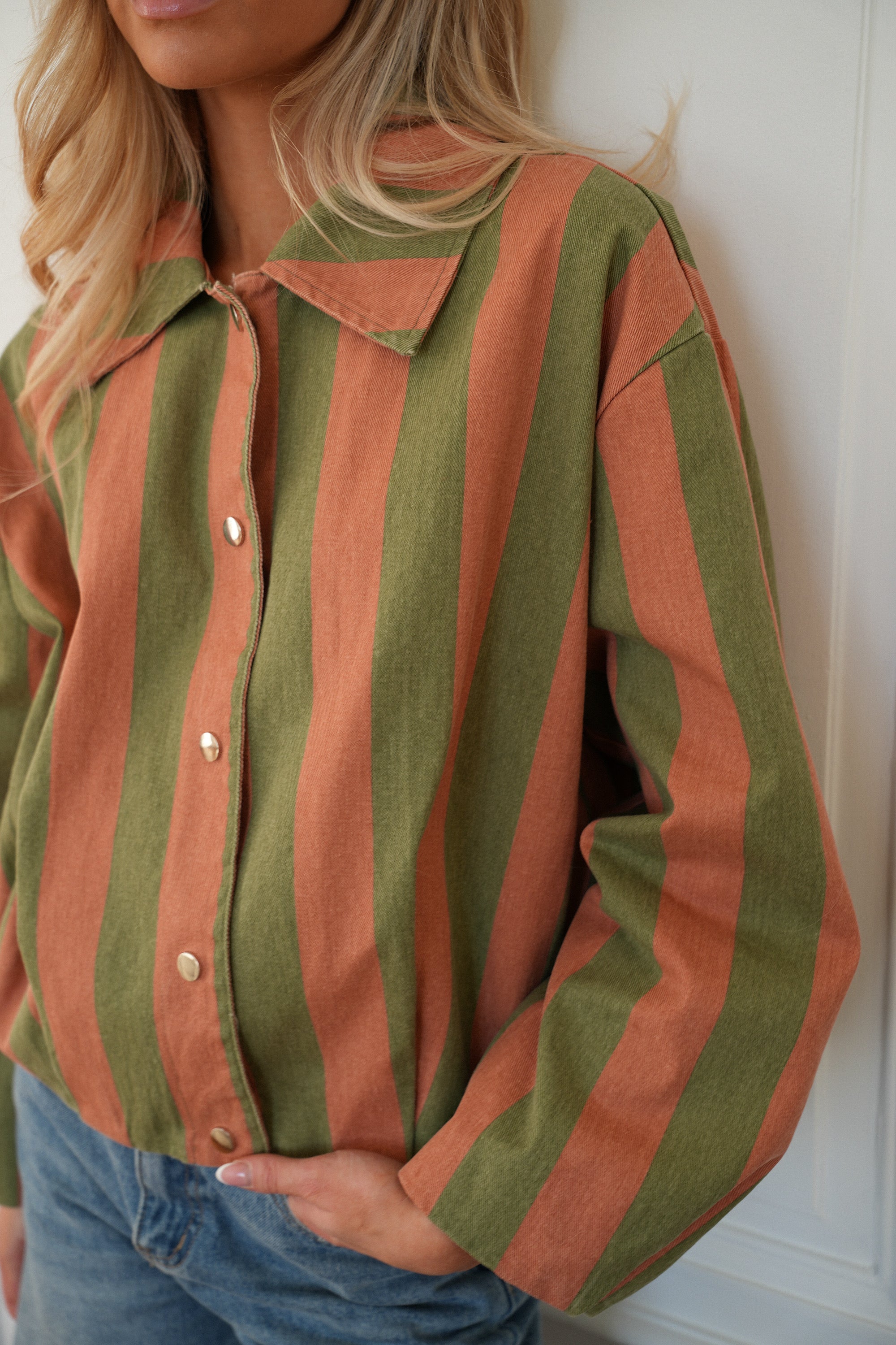 Rachelle bicolore - Veste en jean