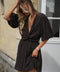 Enola chocolat - Robe courte