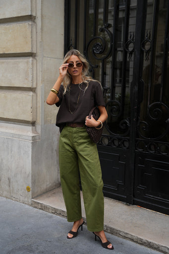 Jay olive - Pantalon ballon