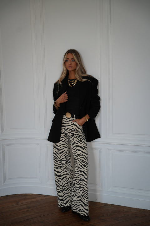 Mady zèbre - Jean droit