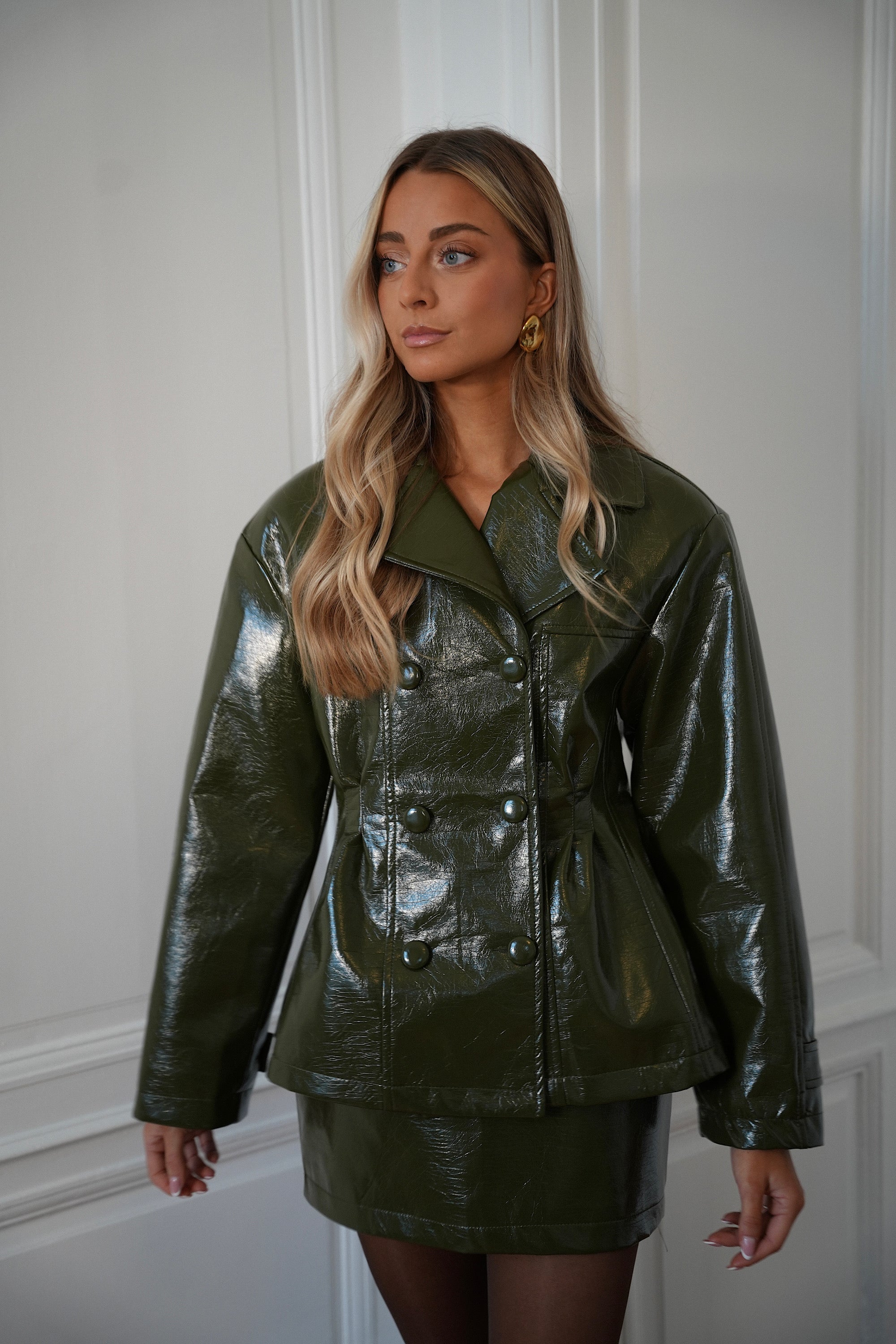 Lise kaki - Veste vernie