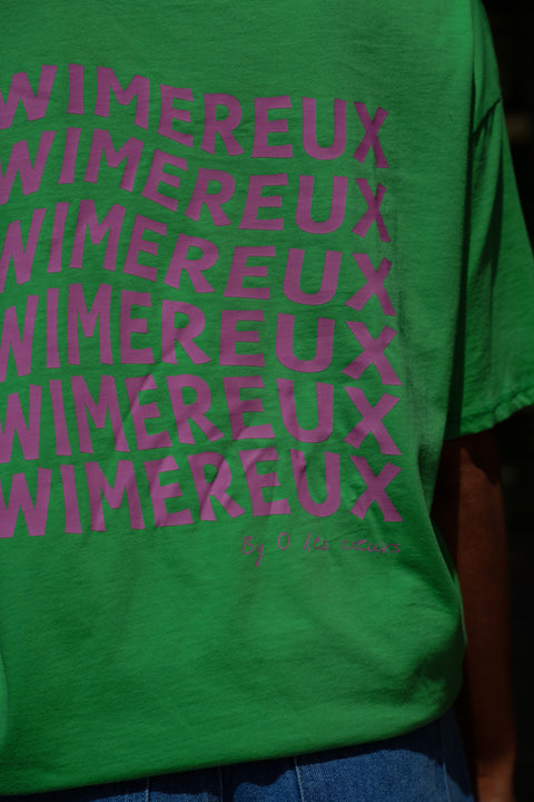 Wimereux vert - T-shirt imprimé