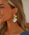 Linn bicolores - Boucles d’oreilles acier