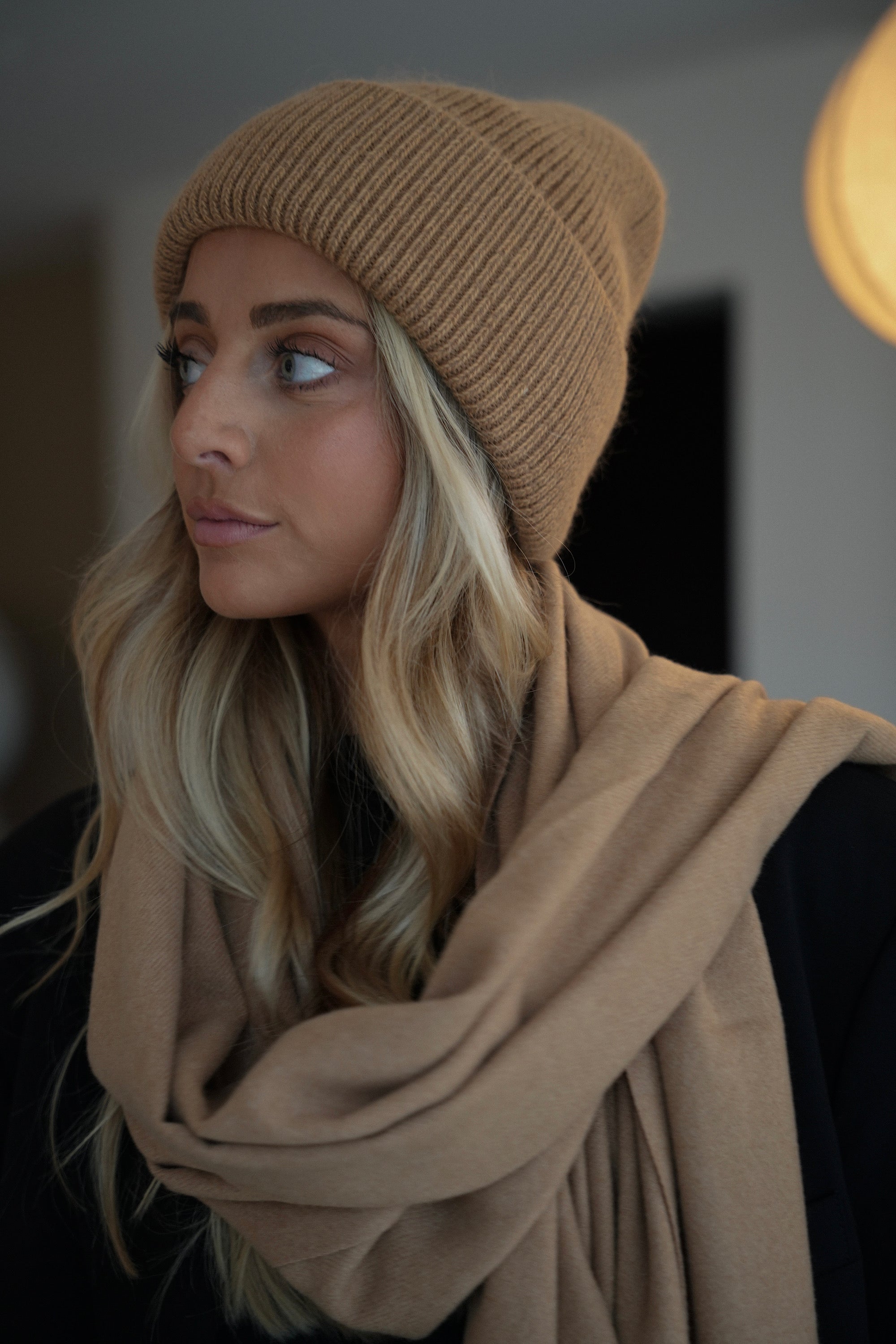 Aveline camel - Bonnet doux