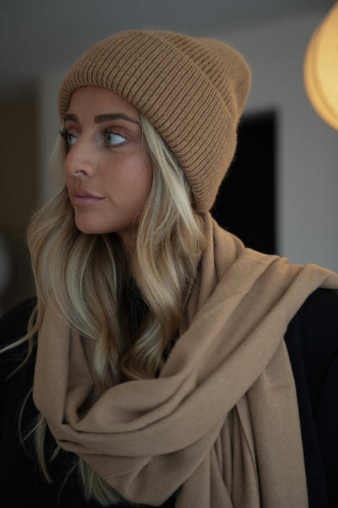 Aveline camel - Bonnet doux