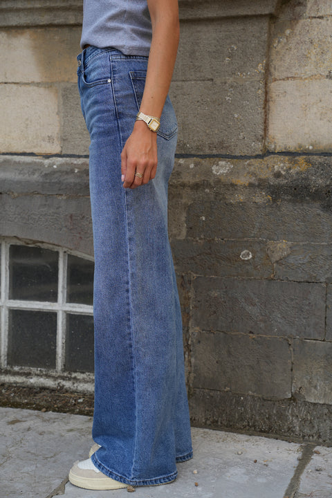 Alli bleu - Jean droit