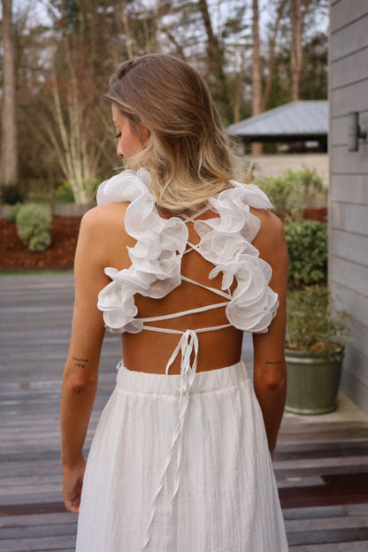 Diane blanche - Robe longue