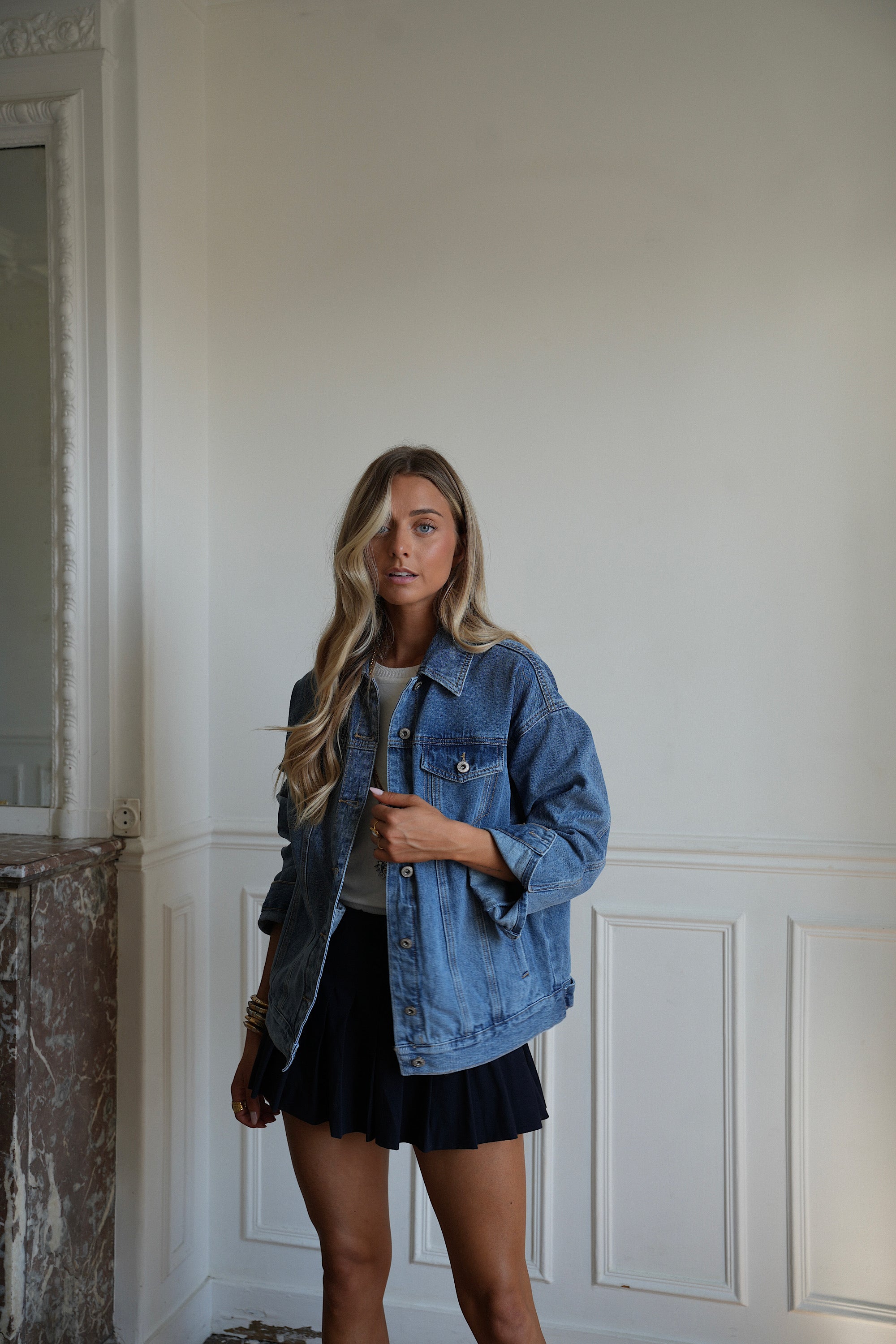 Monika bleue - Veste en jean