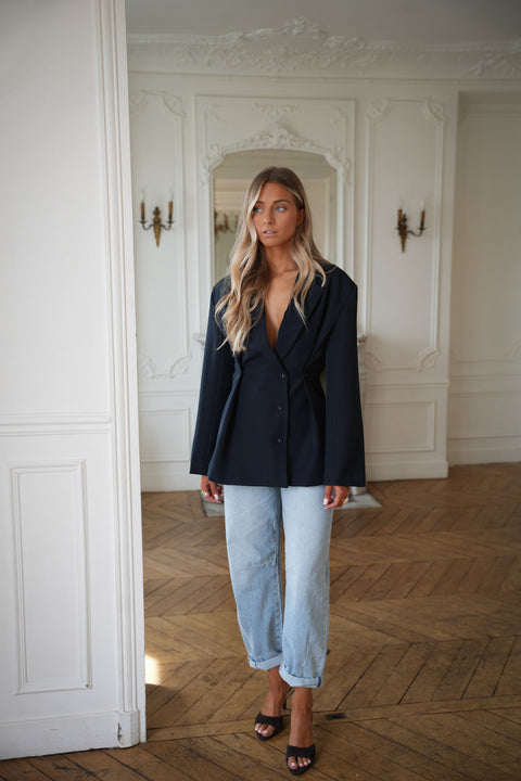 Chelsy marine - Blazer cintré