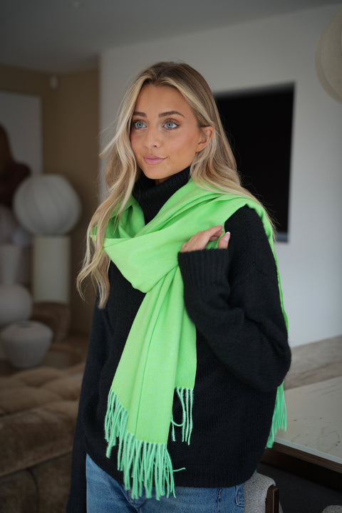 Capucine verte - Écharpe douce