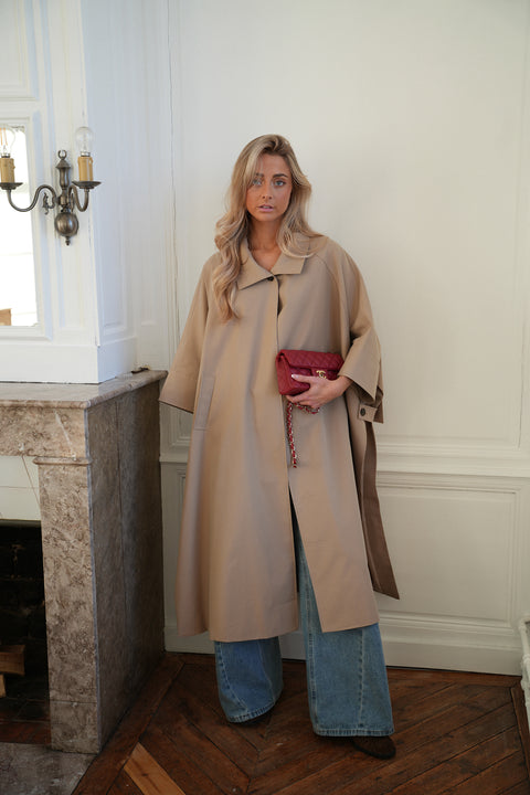 Eliza beige - Trench long