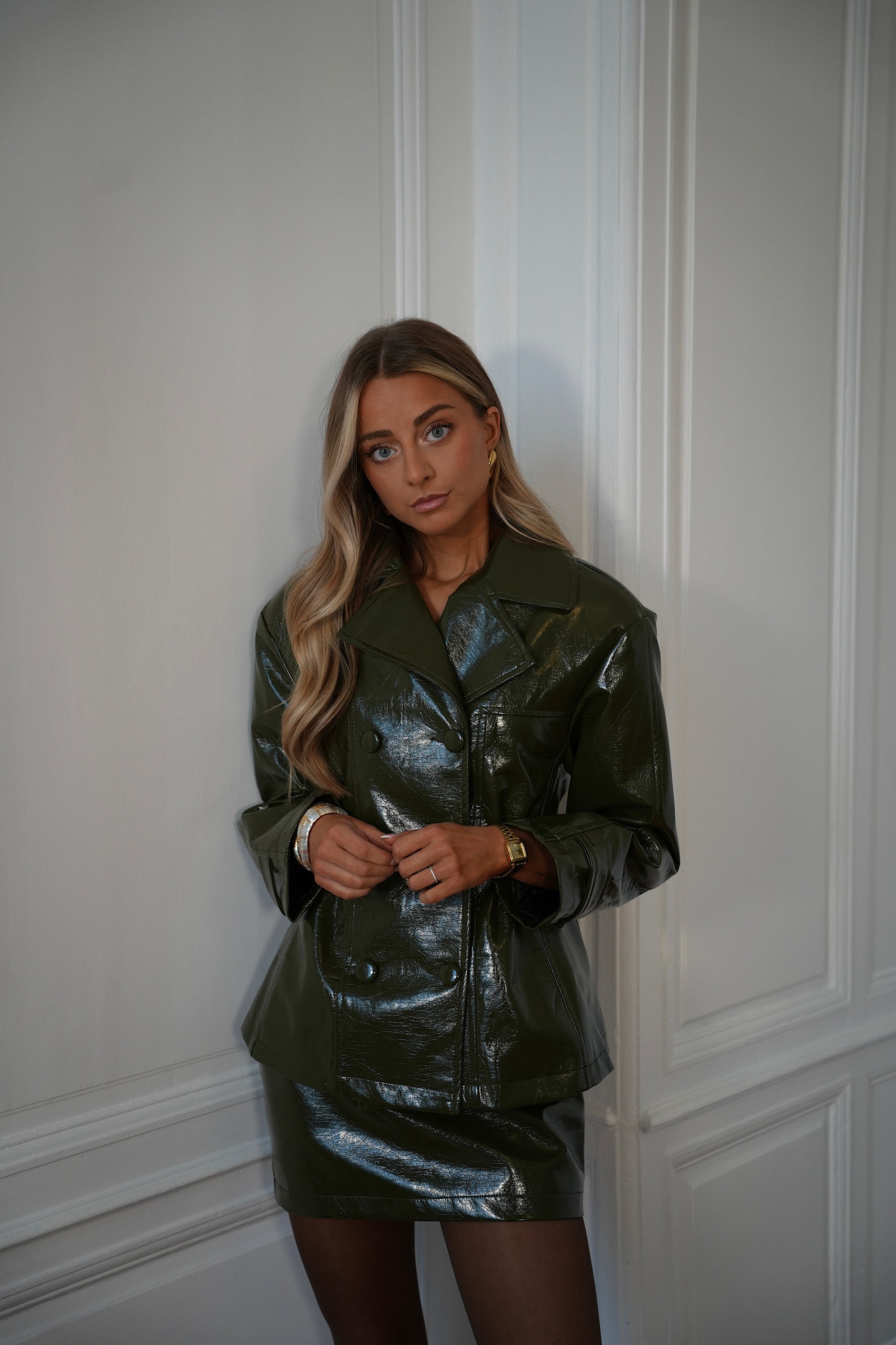 Lise kaki - Veste vernie