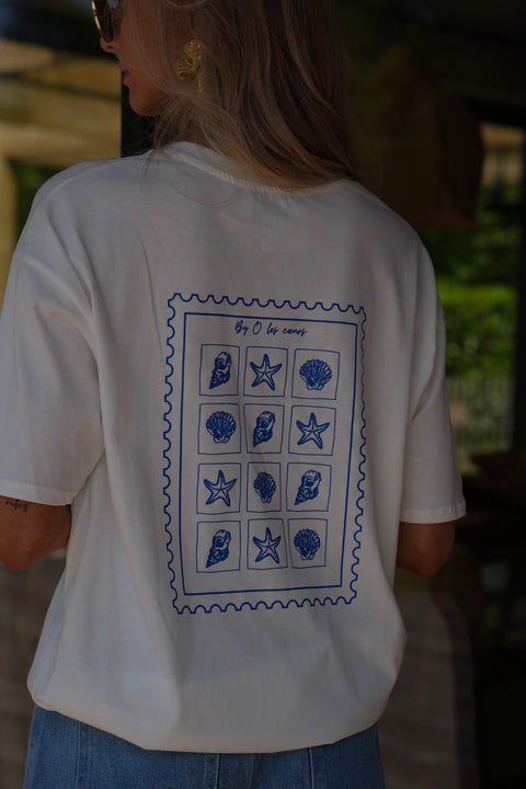 Adona blanc - T-shirt imprimé