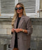 Cloé taupe - Veste blazer