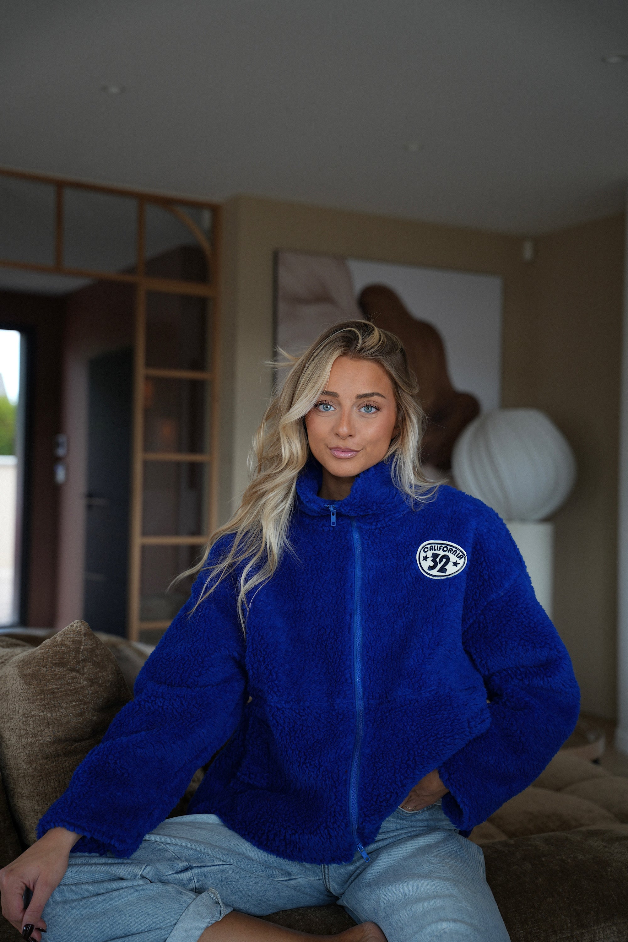 Malon bleue - Veste polaire