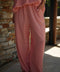 Ayna corail - Pantalon droit
