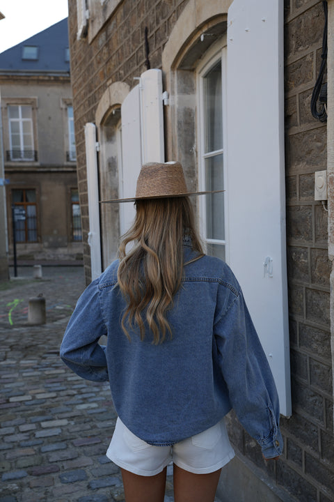 Malory bleue - Chemise en jean