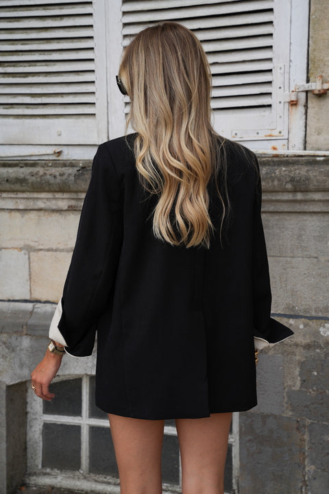Loly noire - Veste blazer