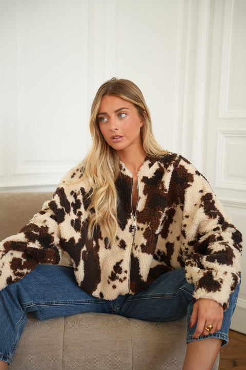 Zora beige - Veste polaire