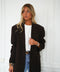Cloé chocolat - Veste blazer
