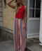 Leya coloré - Pantalon rayé