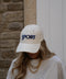 Roby crème - Casquette brodée