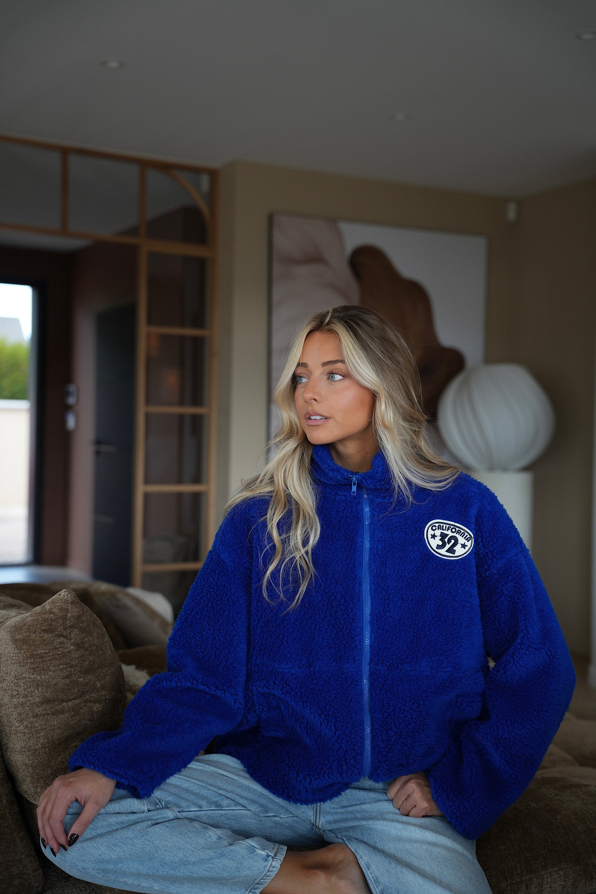 Malon bleue - Veste polaire