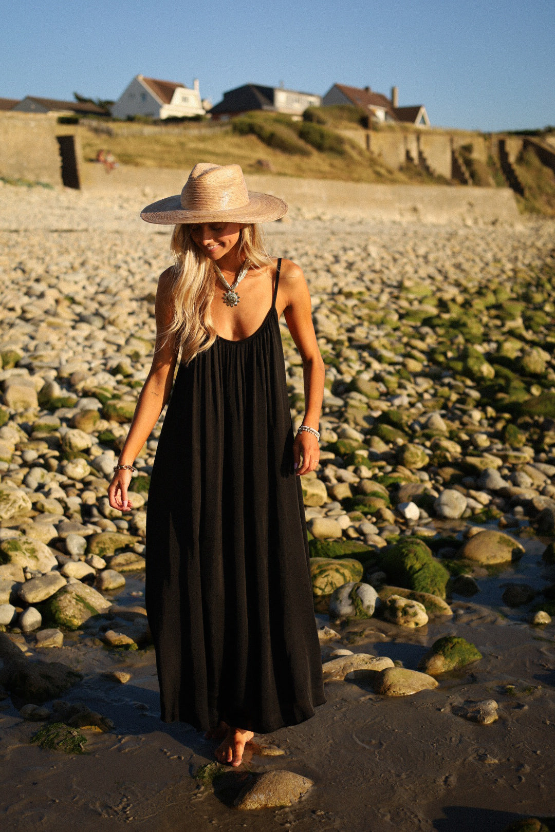 Darcy noire - Robe longue