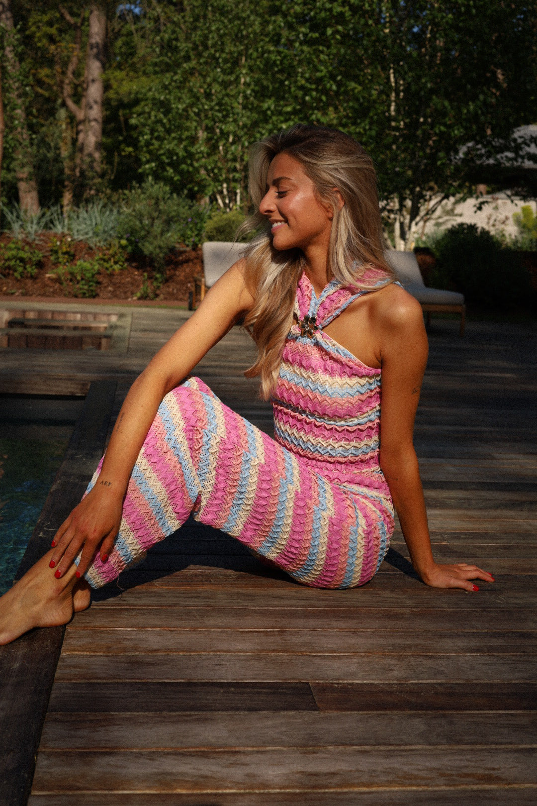 Lili rose - Ensemble crochet