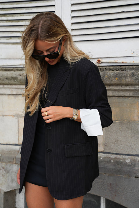Lyse noire - Veste blazer
