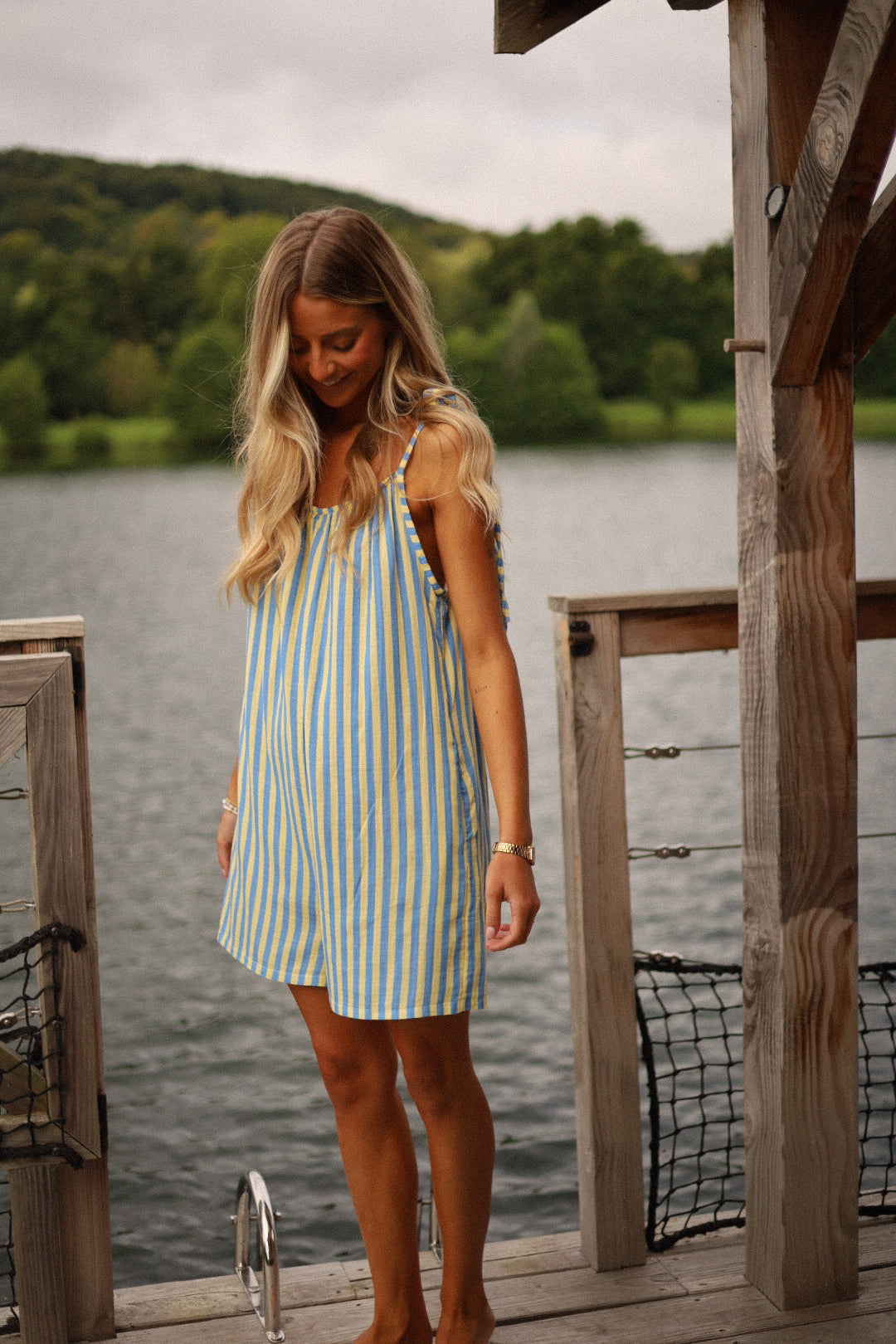 Manas bleue/jaune - Combishort