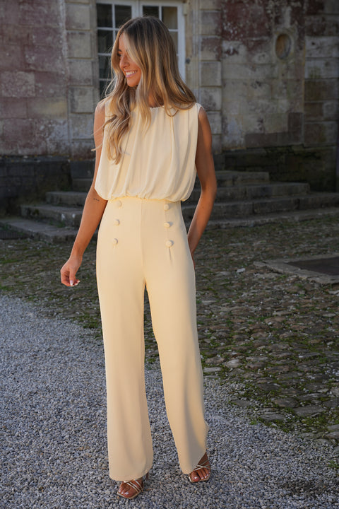 Pia jaune - Combinaison pantalon
