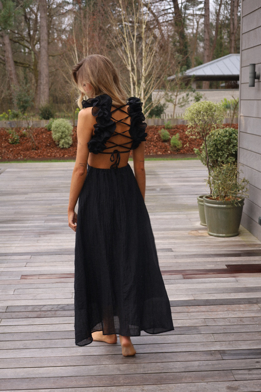 Diane noire - Robe longue