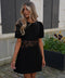 Castille noire - Robe dentelle