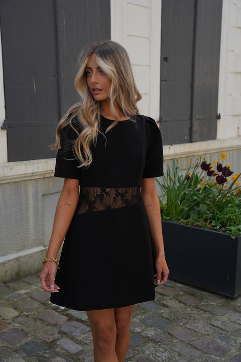 Castille noire - Robe dentelle