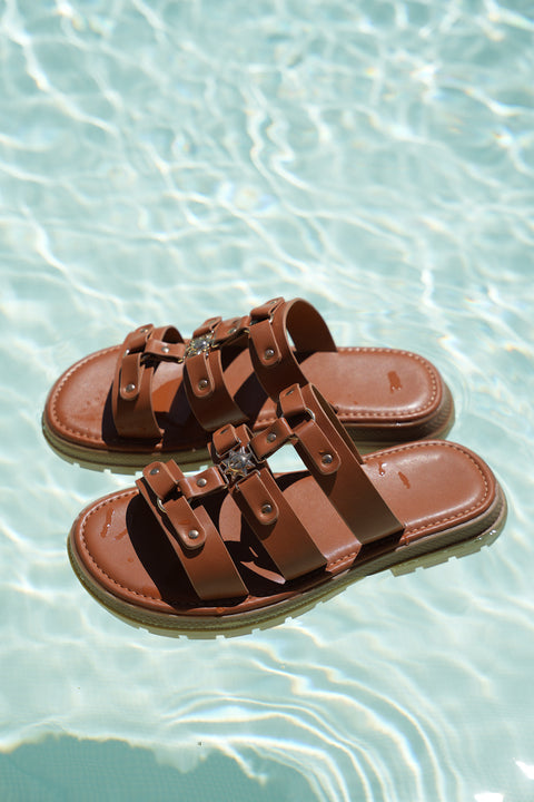 Livia camel - Mules soleil