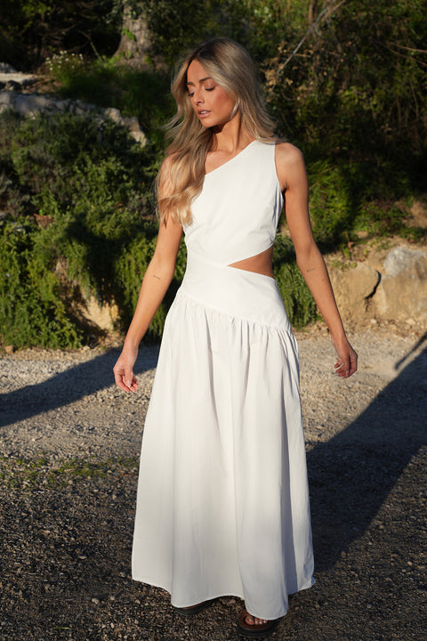 Émeline blanche - Robe longue