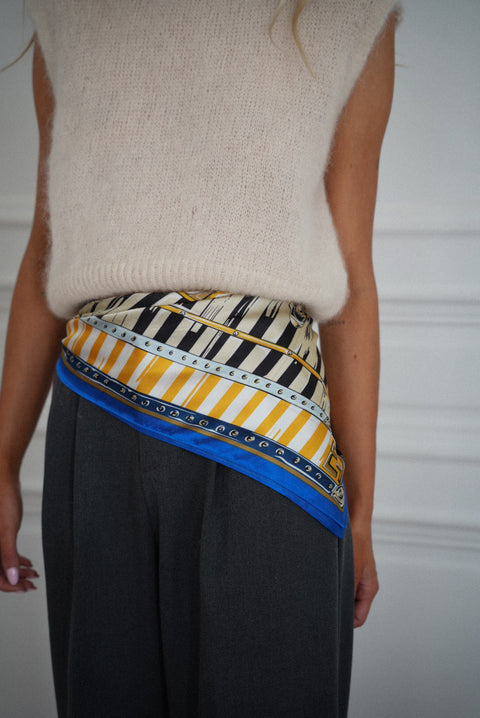 Lucia coloré - Foulard satiné