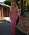 Nina vieux rose - Robe en lurex