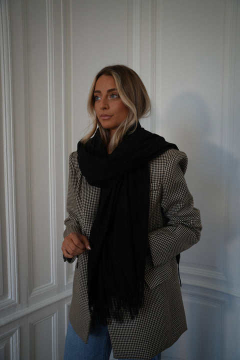 Capucine noire - Écharpe douce