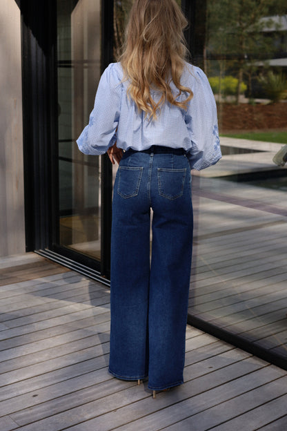 Lise bleu - Jean droit
