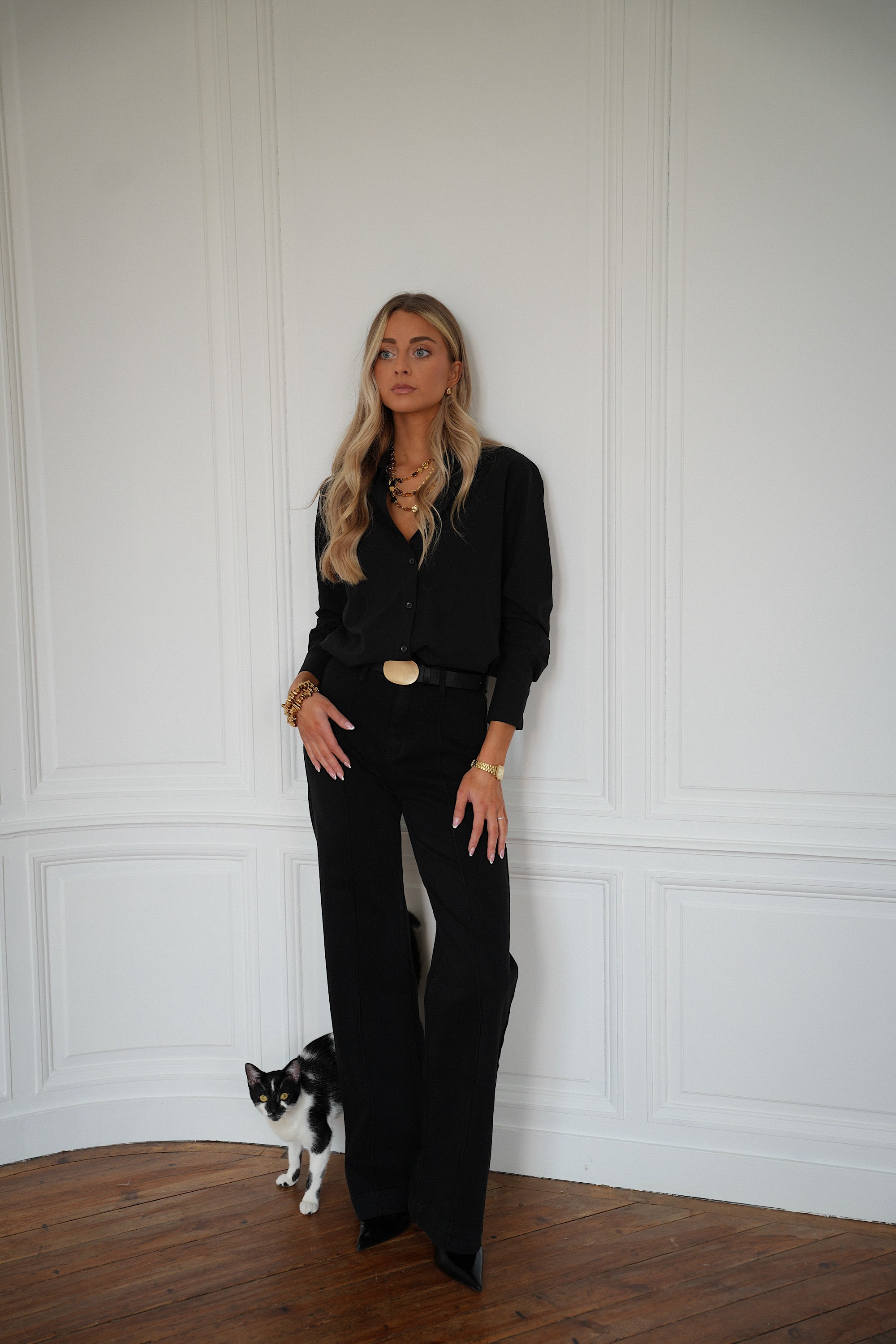 Moka noir - Jean droit