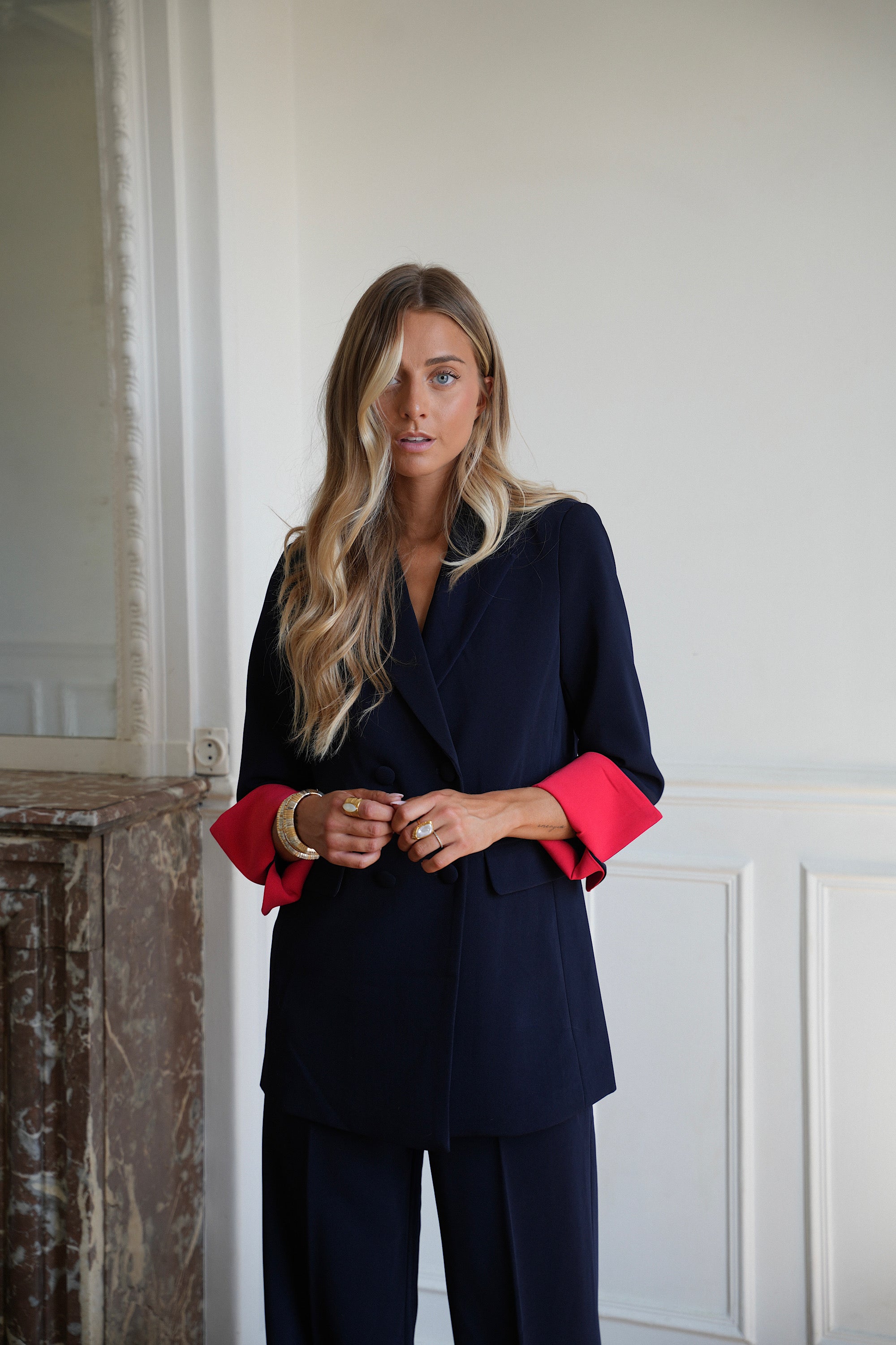 Bonnie marine - Veste blazer