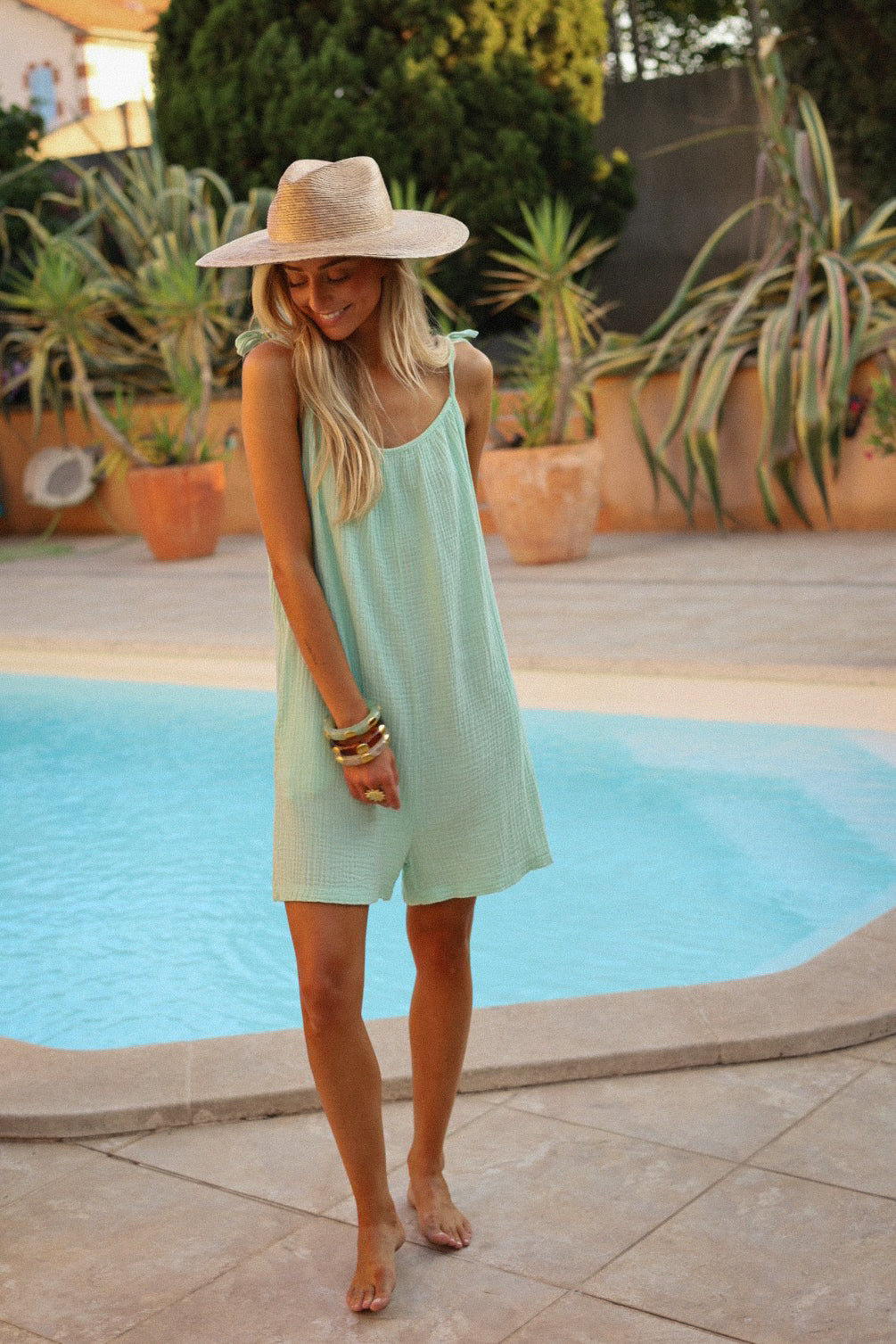 Salma vert d’eau - Combishort