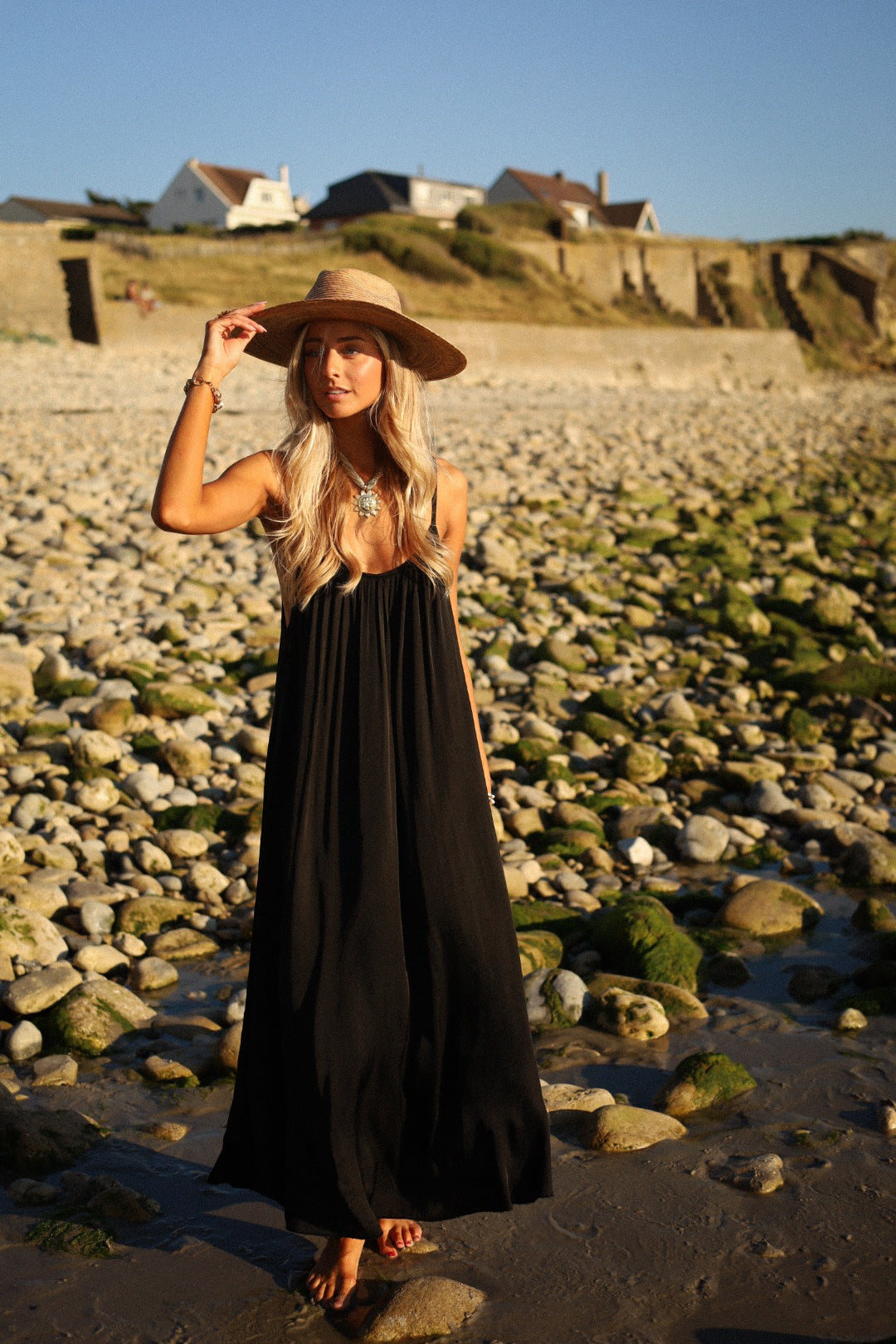 Darcy noire - Robe longue