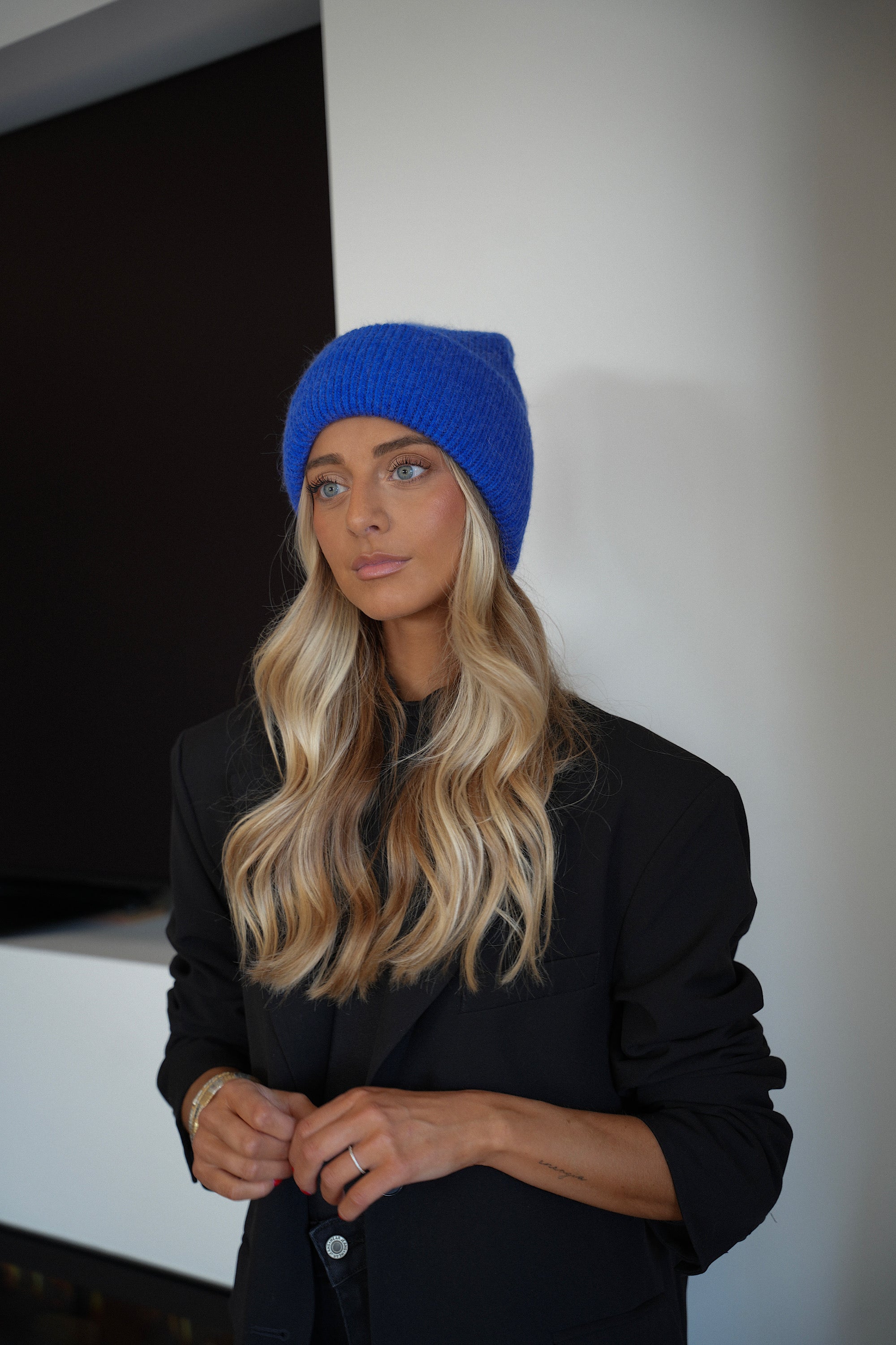 Aveline bleu - Bonnet doux