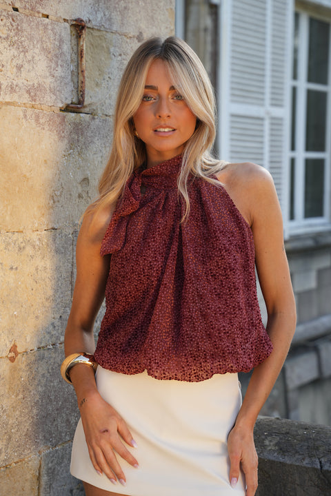 Sora rouille - Top boule