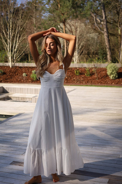 Carlotta blanche - Robe longue