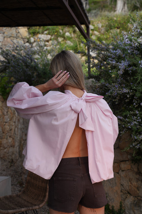 Lorena rose - Blouse dos nu